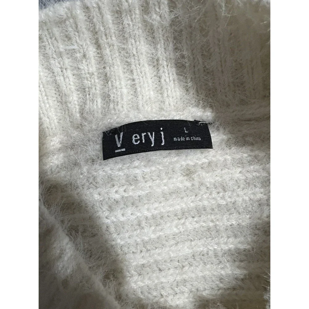 Very J Shaggy Sweater Size L